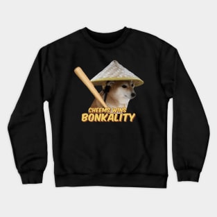 Cheems Bonkality Mortal Kombat Crewneck Sweatshirt